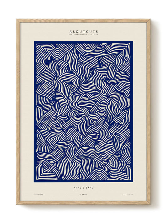 abstract portrait portrait Poster