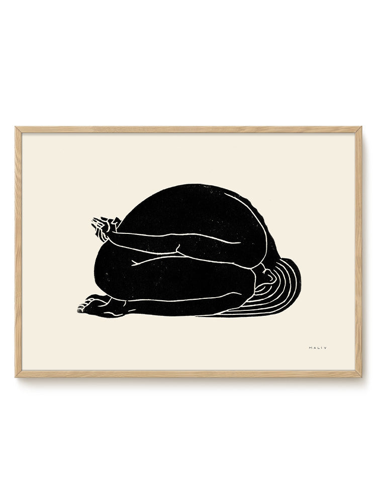 abstract landscape horizontal Poster