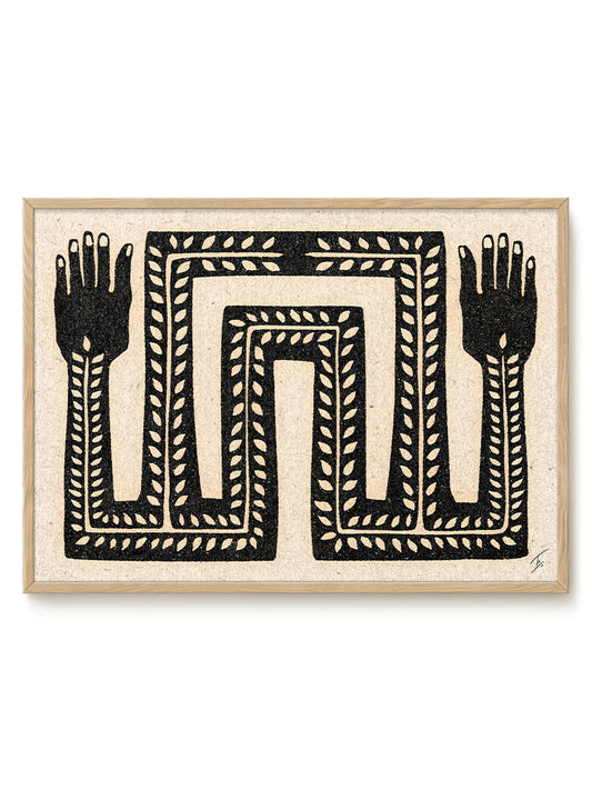 David Schmitt - It Flows Through Us – modern wall art print, Falcozi Studio
