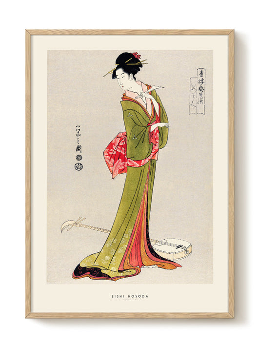 Eishi Hosoda - Itsutomi – modern wall art print, Falcozi Studio