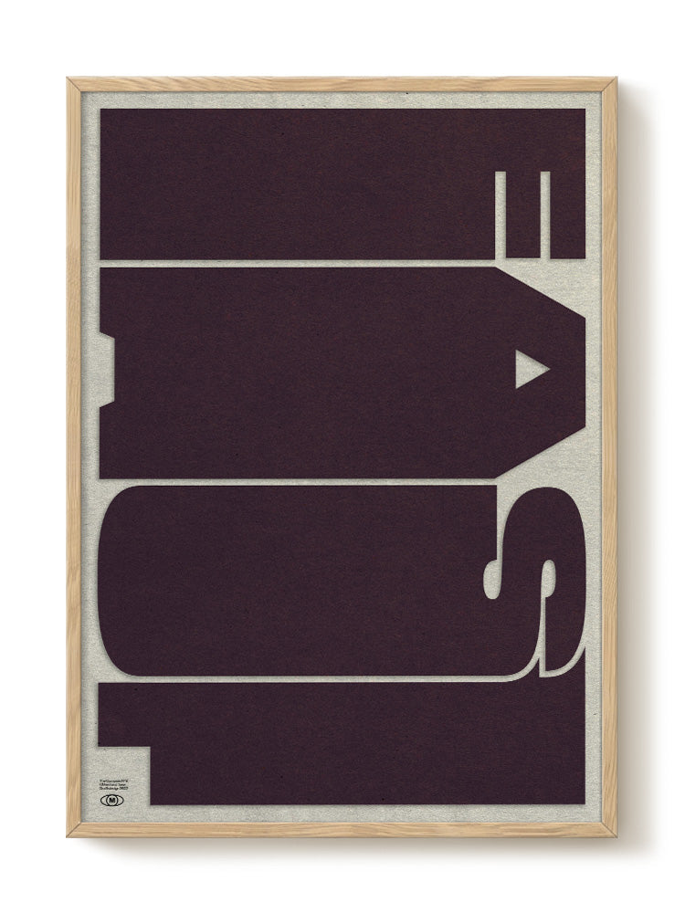 minimalist portrait portrait black Poster