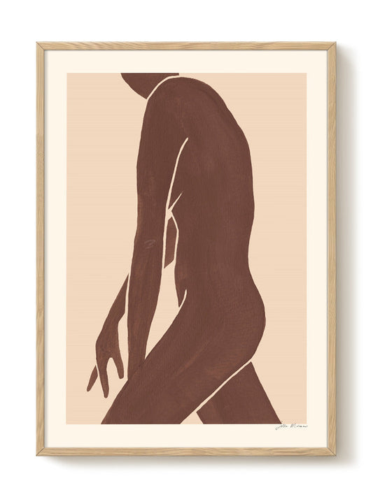 abstract portrait portrait Poster