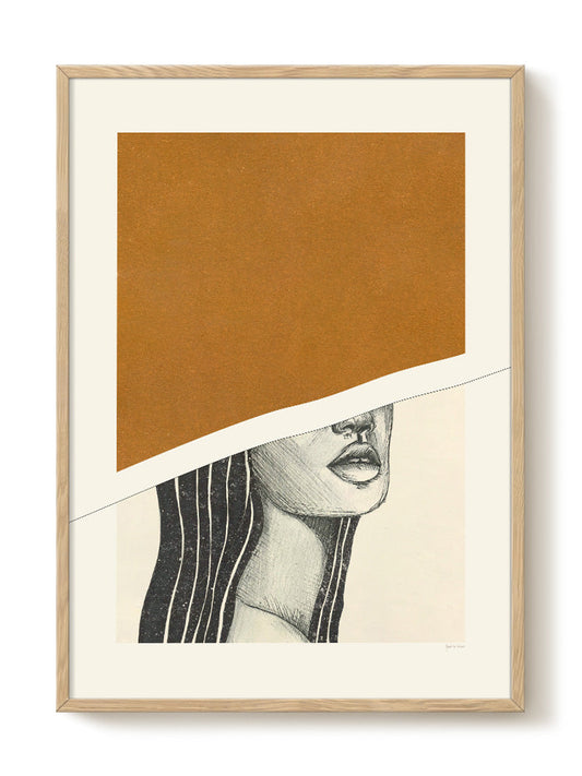 Yente - Shared Vision – modern wall art print, Falcozi Studio