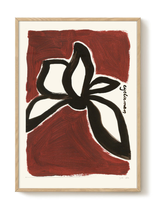 Julita Elbe - Cyclamen – modern wall art print, Falcozi Studio