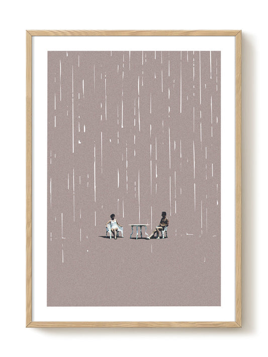 abstract portrait portrait Poster