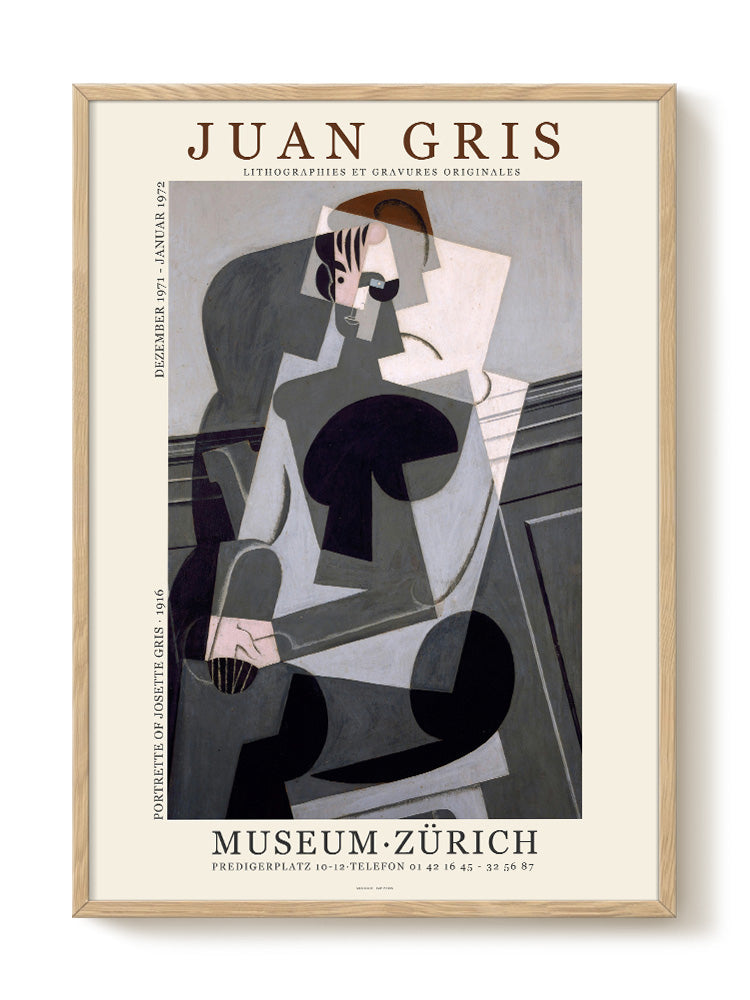 abstract portrait portrait Poster