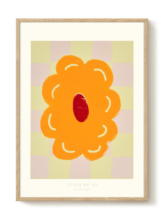 Camilla Bergqvist - Fleur II – modern wall art print, Falcozi Studio