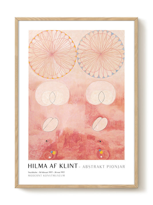 abstract portrait portrait Poster