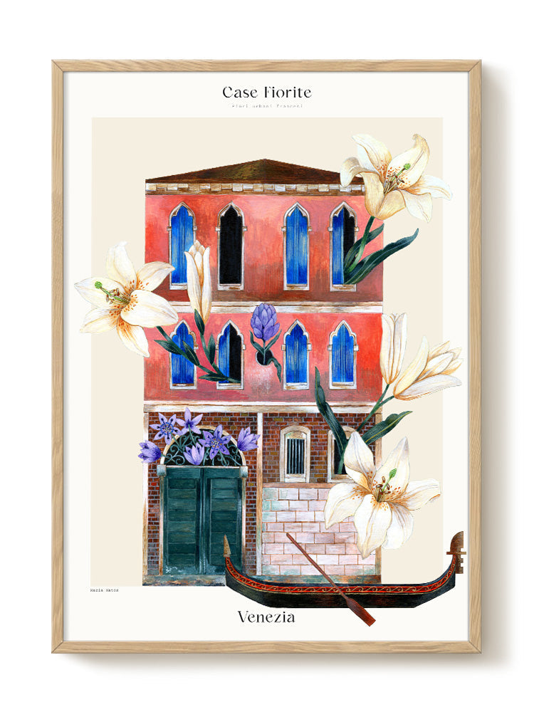 abstract portrait portrait Art Print