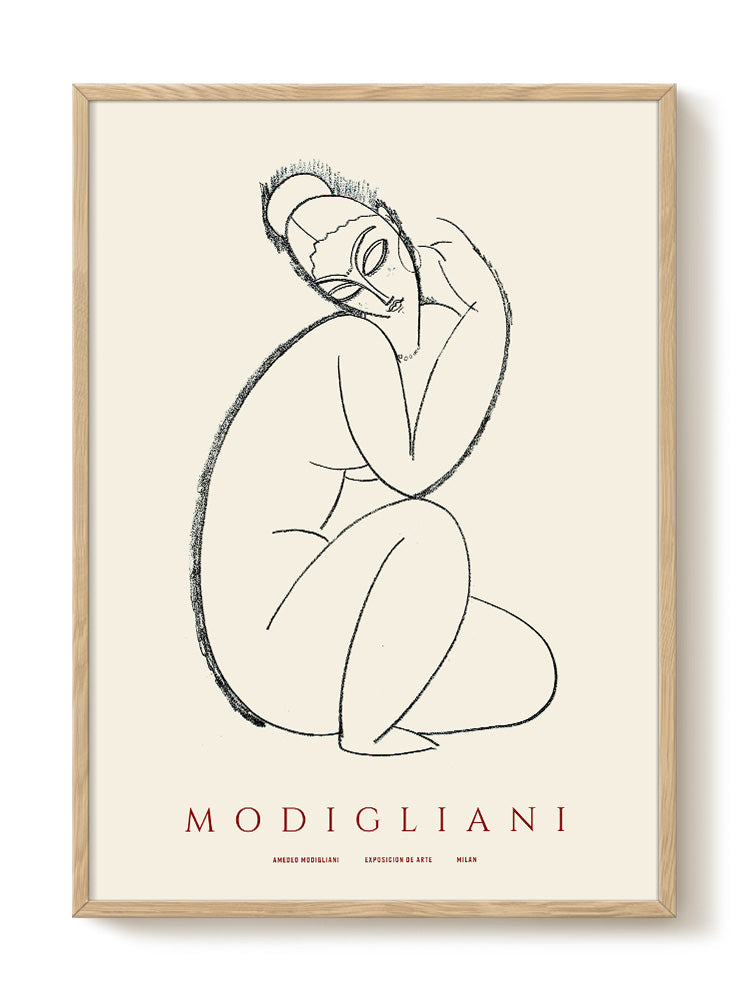 modern portrait portrait Poster