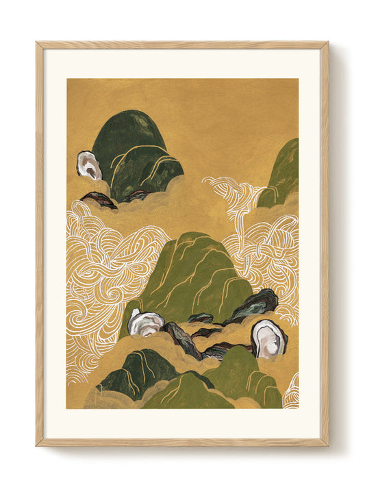 Jaron Su - Sea soul I – modern wall art print, Falcozi Studio