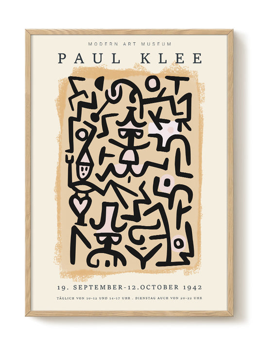 abstract portrait portrait Poster