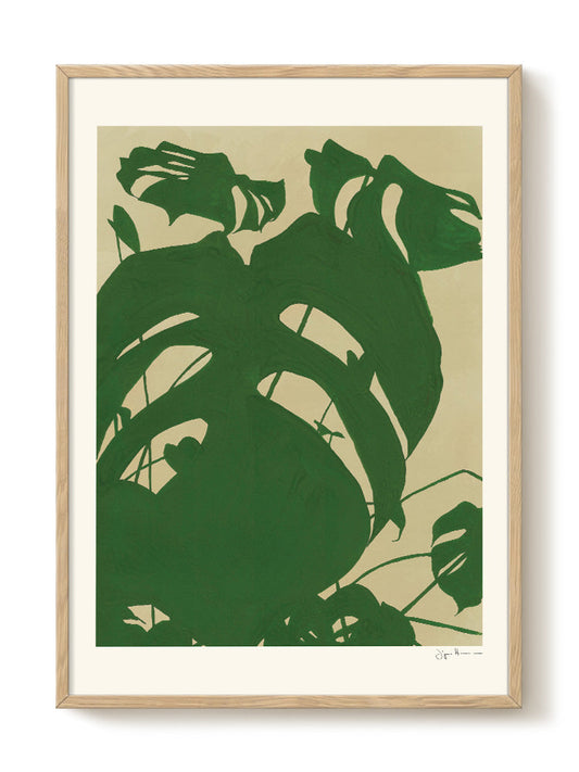 Jörgen Hansson - Monstera l – modern wall art print, Falcozi Studio