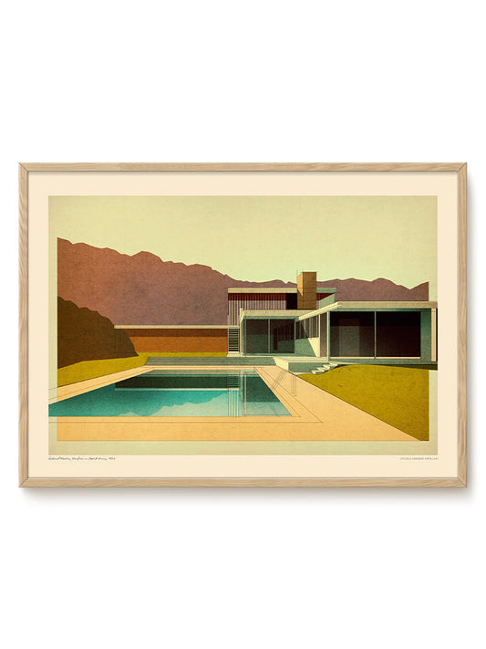 abstract landscape horizontal Poster