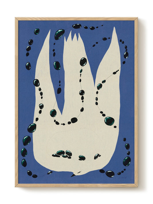 Abstract Birds Print – modern animal wall art, unique design