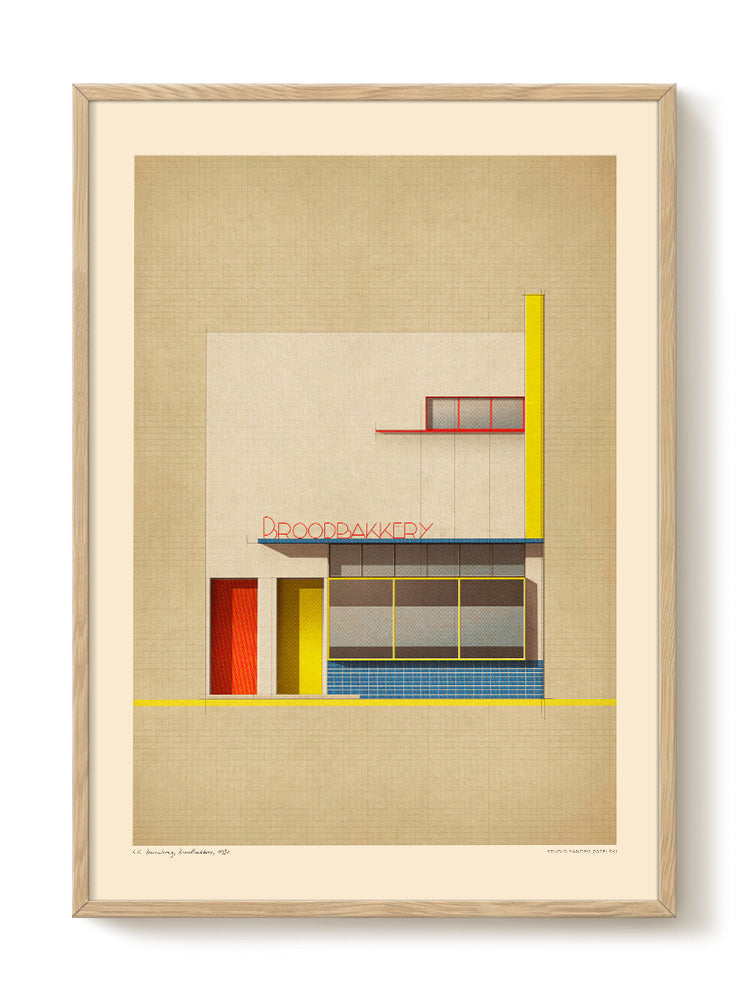 abstract portrait portrait Poster