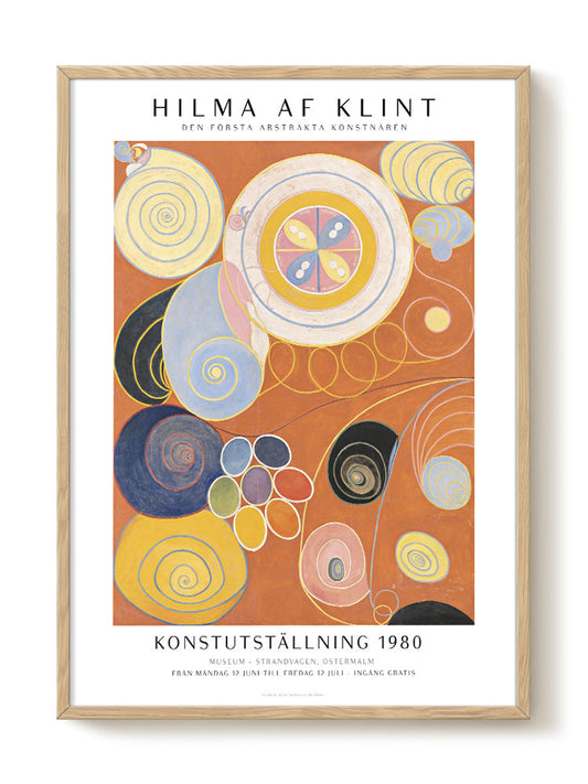 Hilma af Klint - Art Exhibition – modern wall art print, Falcozi Studio