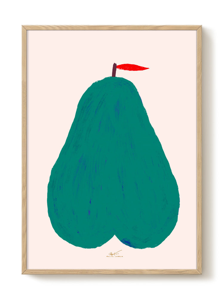 abstract fruit portrait Poster