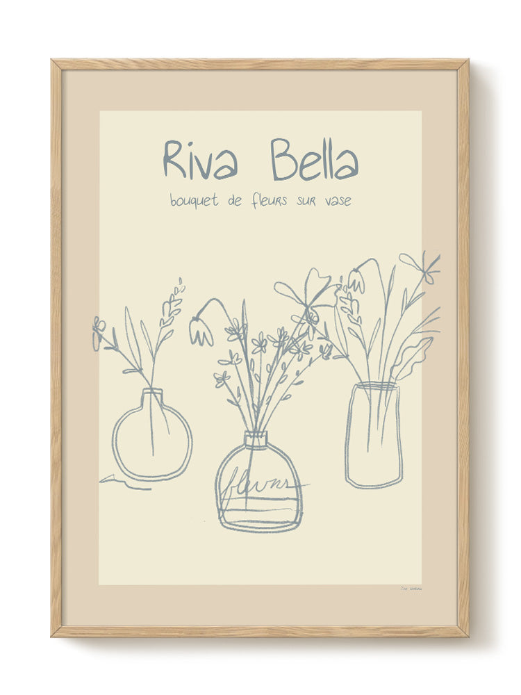 abstract portrait portrait Poster