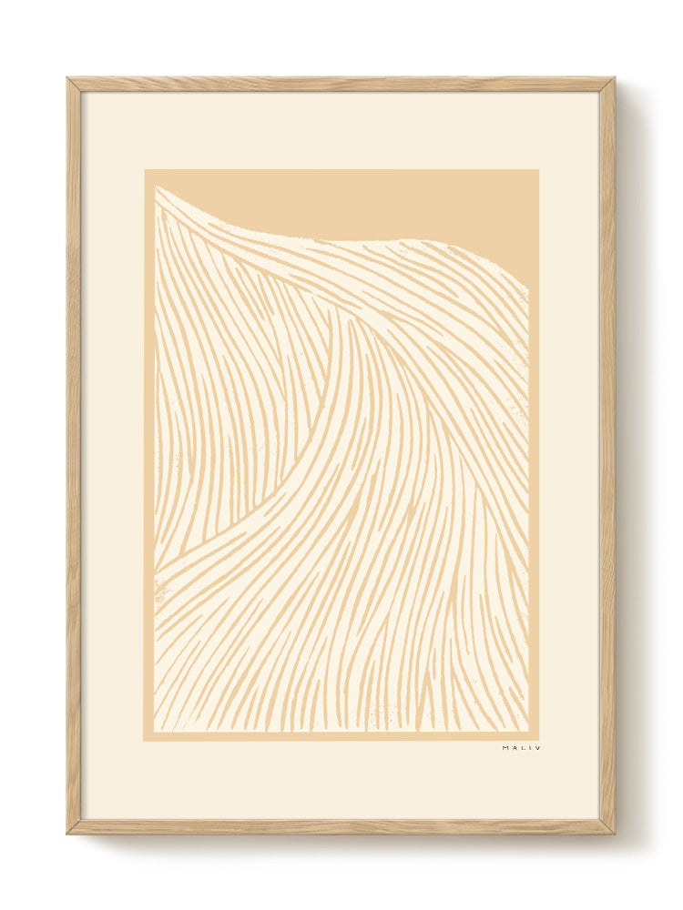 abstract portrait portrait Poster