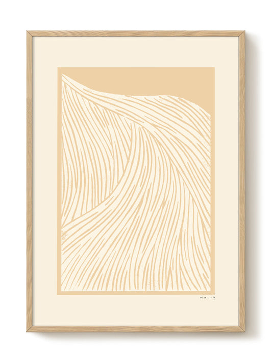 abstract portrait portrait Poster