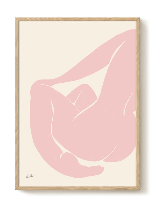 abstract portrait portrait Poster