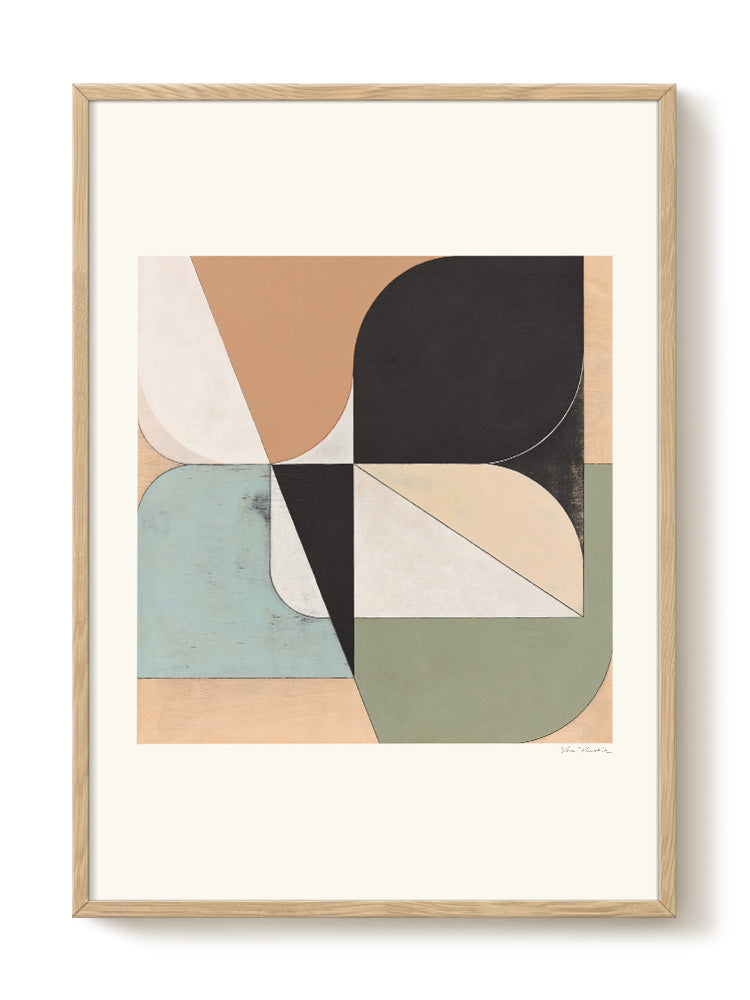 abstract portrait portrait Poster