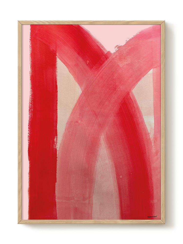 abstract portrait portrait Poster