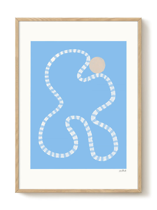 Ästhet - The Happy Shape – modern wall art print, Falcozi Studio