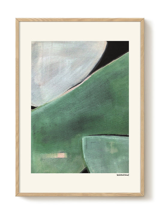 abstract portrait portrait Poster