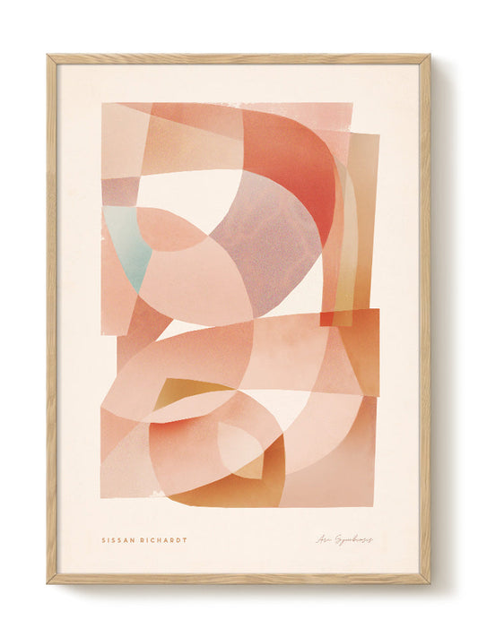 abstract portrait portrait Poster