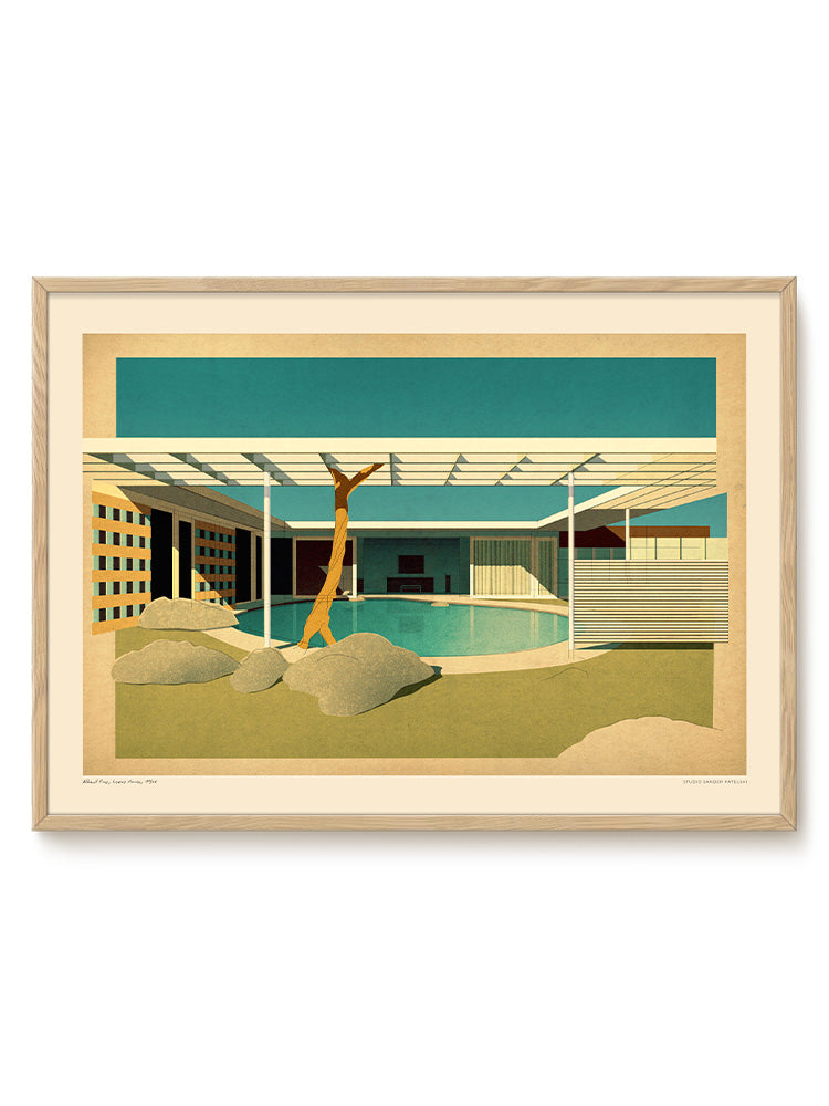 abstract landscape horizontal Poster