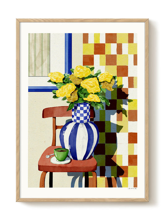 Eva Halfers - Pequenos Momentos III – modern wall art print, Falcozi Studio