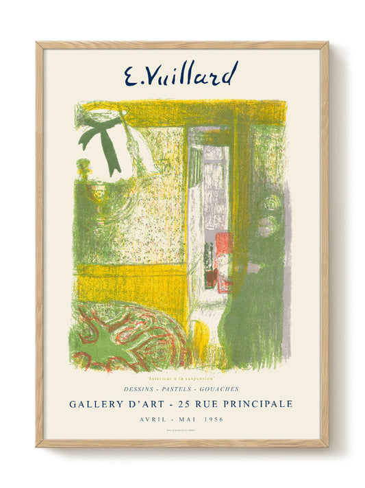Edouard Vuillard - Interieur a la Suspension – modern wall art print, Falcozi Studio