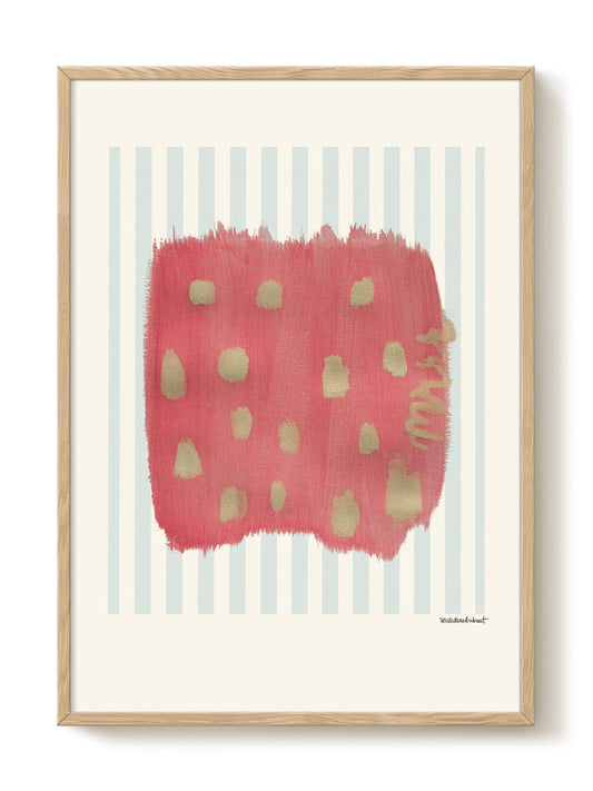 abstract portrait portrait Poster