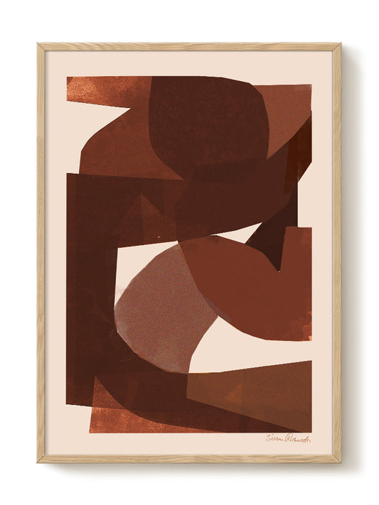 abstract portrait portrait Poster