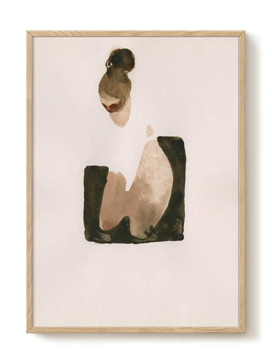 Jörgen Hansson - Kneeling – modern wall art print, Falcozi Studio