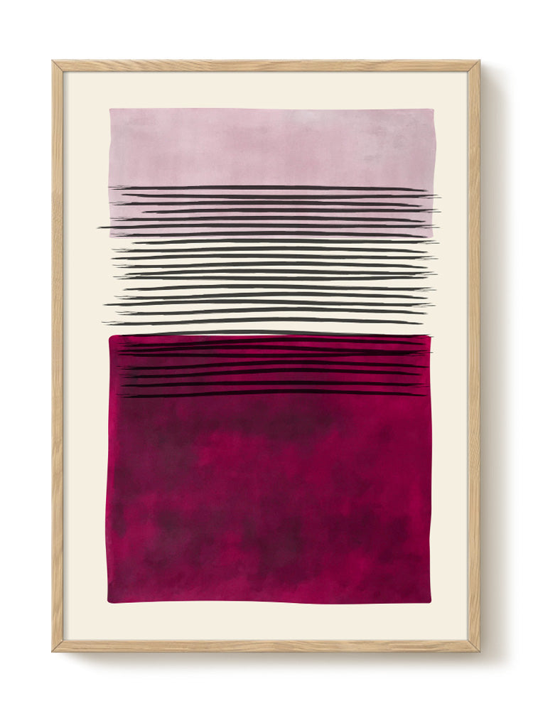 abstract portrait portrait Poster