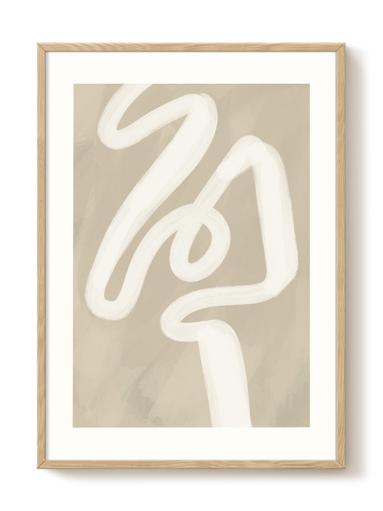 abstract portrait portrait neutral Poster