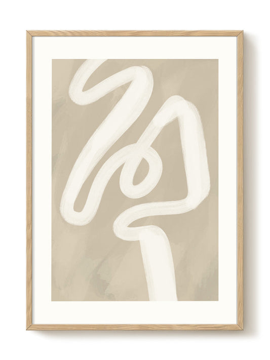 abstract portrait portrait neutral Poster
