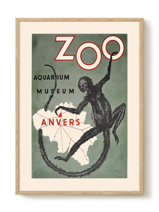 vintage portrait portrait Poster