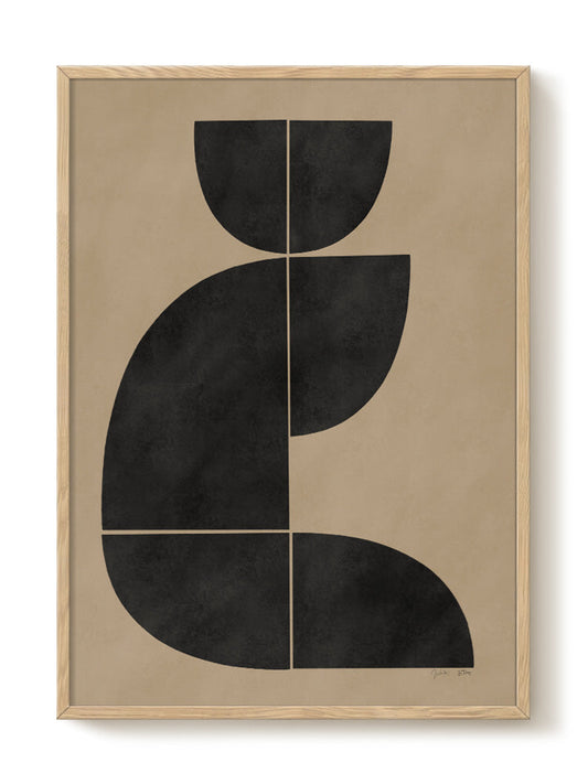 Julita Elbe - Rounded – modern wall art print, Falcozi Studio