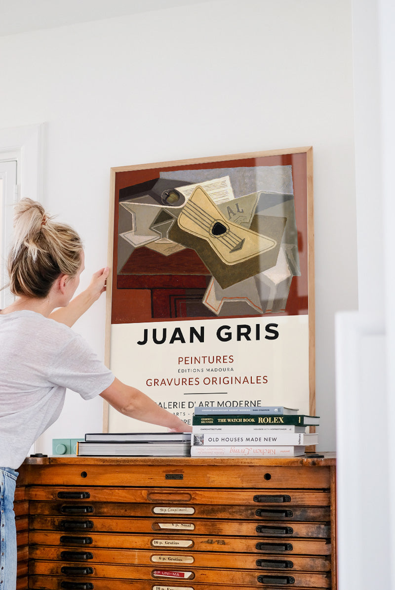 Juan Gris - Guitar and Newspaper