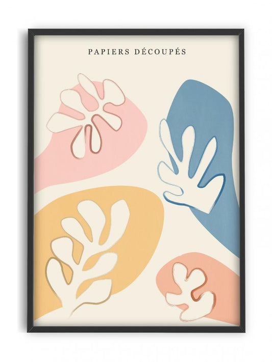 abstract portrait portrait Poster