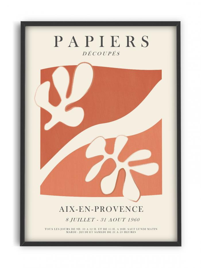 abstract portrait portrait Poster